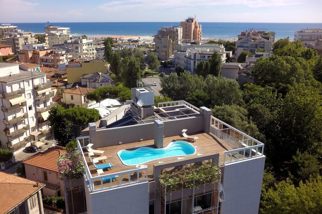 Residence Delfina Rímini Exterior foto