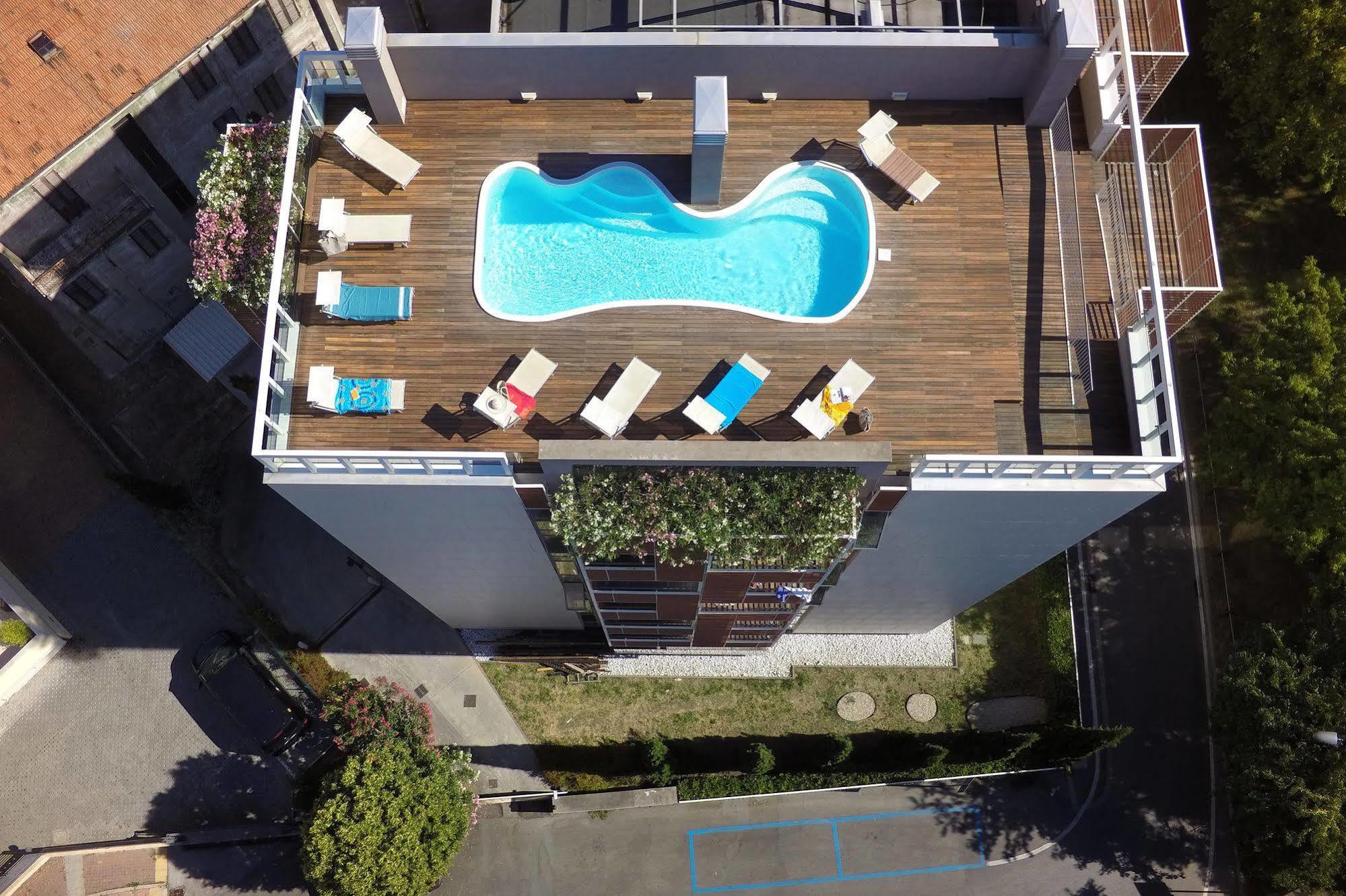 Residence Delfina Rímini Exterior foto